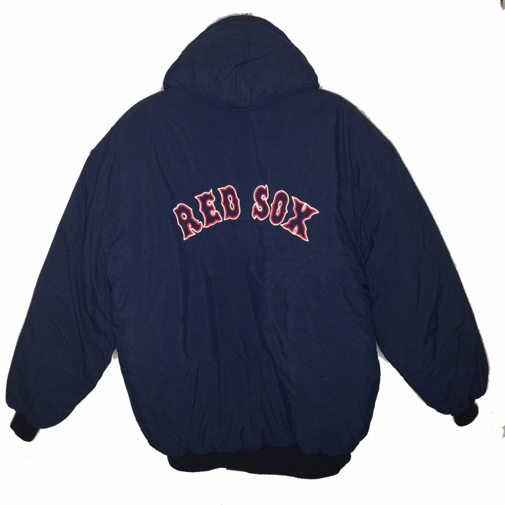 Vintage Delong Men's XL Boston Red Sox Jacket - Picture 1 of 6